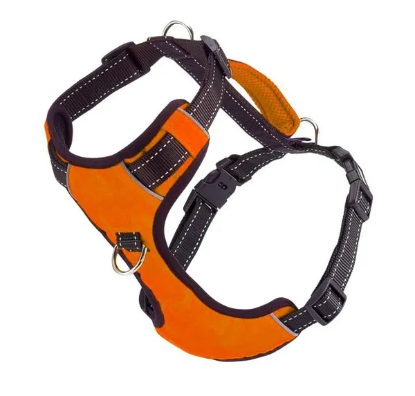 1ea Baydog Large Orange Chesapeake Harness - Hard Goods